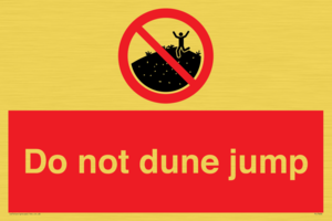 Do not dune jump