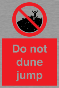 Do not dune jump