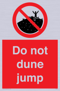 Do not dune jump