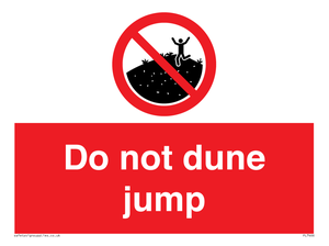 Do not dune jump