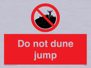 Do not dune jump
