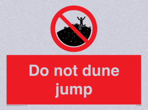 Do not dune jump
