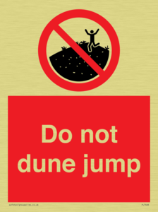 Do not dune jump