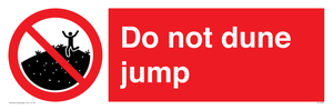 Do not dune jump