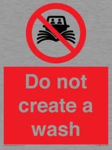 Do not create a wash