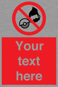 Custom Do not use with hand held grinding machine