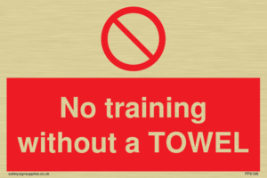 No training without a TOWEL