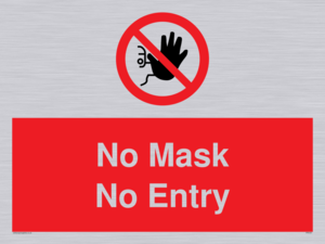 No Mask No Entry