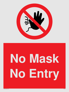 No Mask No Entry