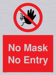 No Mask No Entry
