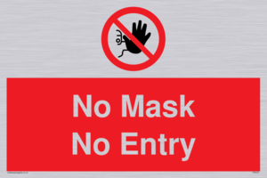 No Mask No Entry