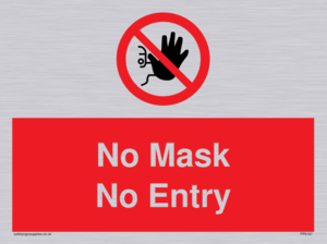 No Mask No Entry