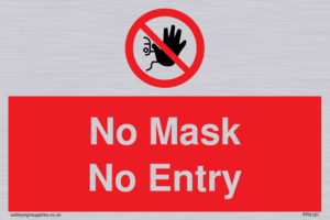 No Mask No Entry
