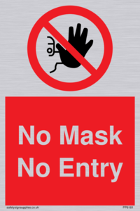 No Mask No Entry