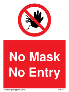No Mask No Entry