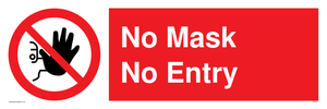 No Mask No Entry