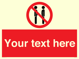 Custom prohibition not face to face