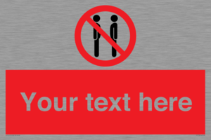 Custom prohibition not face to face