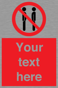 Custom prohibition not face to face