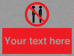 Custom prohibition not face to face