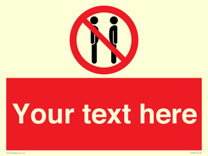 Custom prohibition not face to face