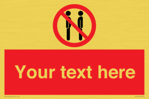 Custom prohibition not face to face