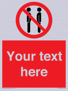 Custom prohibition not face to face