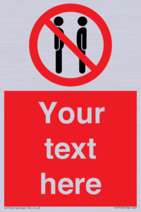 Custom prohibition not face to face