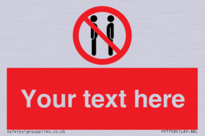 Custom prohibition not face to face