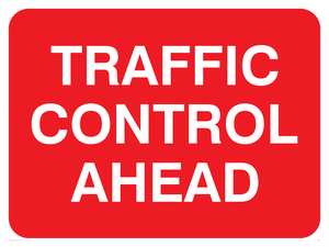 traffic control ahead