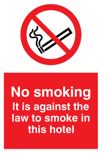 no smoking in this hotel