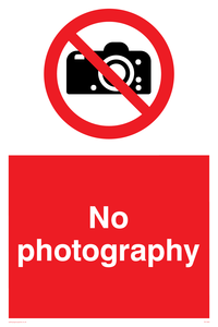 No Photography