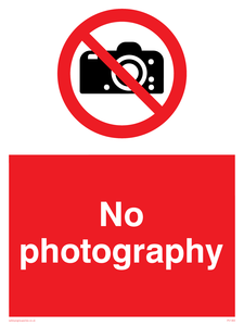 No Photography