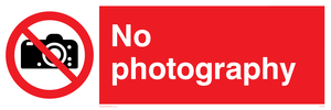 No Photography