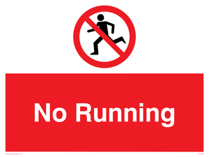 No Running