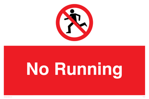 No Running