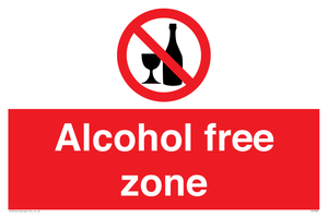Alcohol free zone
