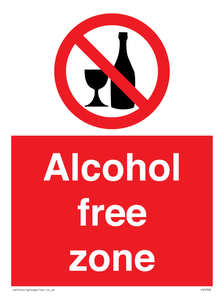 Alcohol free zone