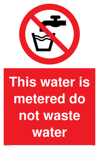 Horses prohibited sign 