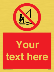 Custom No Fishing