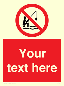 Custom No Fishing