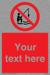 Custom No Fishing