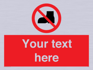 Custom No outdoor footwear