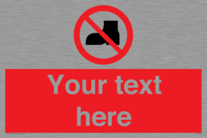 Custom No outdoor footwear