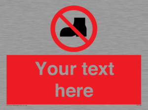 Custom No outdoor footwear