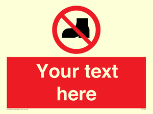 Custom No outdoor footwear