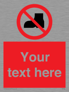 Custom No outdoor footwear