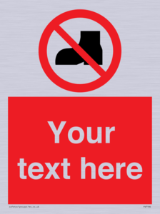 Custom No outdoor footwear