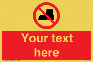 Custom No outdoor footwear