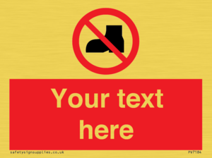 Custom No outdoor footwear